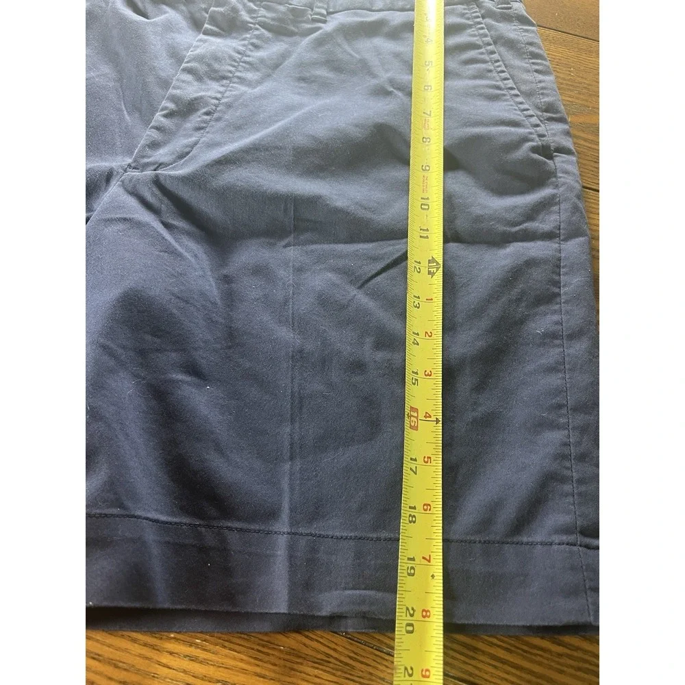 Polo Ralph Lauren Golf Shorts Mens 36 Blue Chino Front Zip Fly Preppy Classic